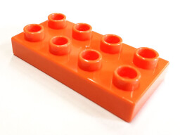 L-W Toys Junior Kostka 4x2  nízká oranžová